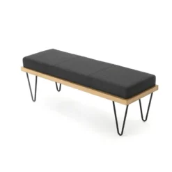 Elisha Industrial Modern Bench - Christopher Knight Home -FurniVerse Store GUEST 42c5b57c 0ca8 4333 a236 405e961a071f