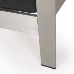 Christopher Knight Home Albion Outdoor Aluminum 4 Seater Chat Set With Fire Pit -FurniVerse Store GUEST 4317d9da 129f 464a 84d2 fb3d52b773fa