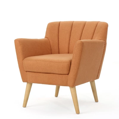 Merel Mid-Century Club Chair - Christopher Knight Home 5 Merel Mid-Century Club Chair - Christopher Knight Home - Image 5