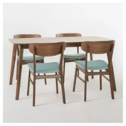 5pc Lucious 60" Dining Set - Christopher Knight Home -FurniVerse Store GUEST 44e174fc 2f2c 41c3 989f b035b60b49c3