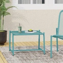 Christopher Knight Home Bucknell Outdoor Side Table Matte -FurniVerse Store GUEST 46cc3d9a bff5 4c0a 8e40 2dd73329c9fb