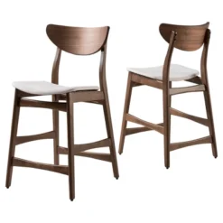 Set Of 2 24" Gavin Counter Height Barstool - Christopher Knight Home -FurniVerse Store GUEST 46d5d33d 7f27 4446 b7fc e1760d2154e6