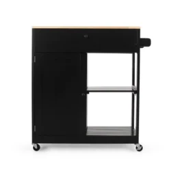 Telfair Kitchen Cart With Wheels - Christopher Knight Home -FurniVerse Store GUEST 4a9424f5 f9b4 4078 a9e9 4d2d1f9717a5