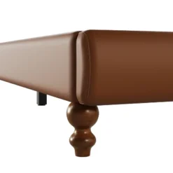 Christopher Knight Home Calka Modern Faux Leather Upholstered Coffee Bed With Headboard -FurniVerse Store GUEST 4aafe19b 1128 4636 be1b ee8d54eba645