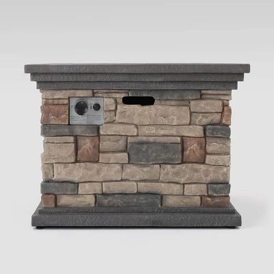 Ariel 5pc Wicker Rocking Chairs And Fire Pit Set - Dark Brown/Beige - Christopher Knight Home 5 Ariel 5pc Wicker Rocking Chairs And Fire Pit Set - Dark Brown/Beige - Christopher Knight Home - Image 5