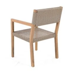 Christopher Knight Home Reign Outdoor Acacia Wood And Wicker Dining Chairs (Set Of 2) -FurniVerse Store GUEST 4b109be9 0229 482e ad09 8128781eb039