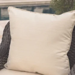 Julian 5pc Faux Wicker Swivel Club Chair & Square Fire Pit Set - Dark Brown/Dark Gray - Christopher Knight Home -FurniVerse Store GUEST 4bd7f21f 7156 4891 ab41 52381b89daf5