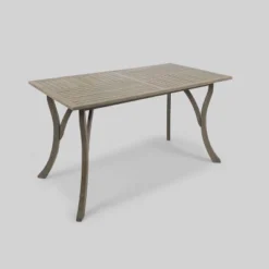 Bennett 7pc Acacia Wood And Wicker Dining Set - Christopher Knight Home -FurniVerse Store GUEST 4d5daaa5 cb95 4f98 af3e 1d4af6dc5846