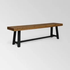 Raphael Acacia Wood Bench - Christopher Knight Home -FurniVerse Store GUEST 4fc26318 0804 4815 a5f2 cd8b951f72df
