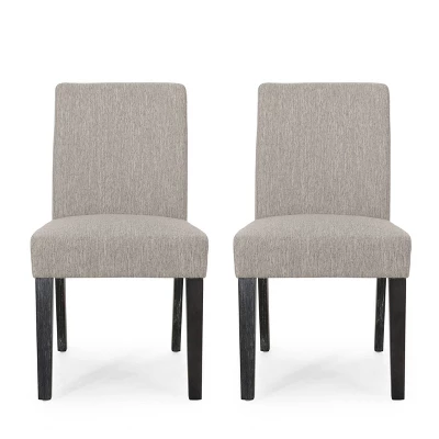 Set Of 2 Kuna Contemporary Upholstered Dining Chairs - Christopher Knight Home 8 Set Of 2 Kuna Contemporary Upholstered Dining Chairs - Christopher Knight Home - Image 8