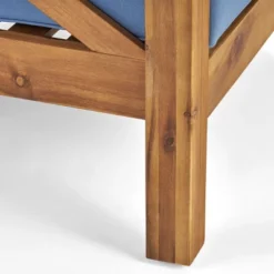 Christopher Knight Home Brava Outdoor Acacia Wood Club Chair With Water Resistant Cushion -FurniVerse Store GUEST 5027baba 53d0 4415 a404 bf8411c4ca23