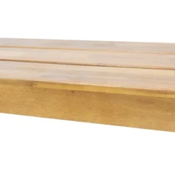 Christopher Knight Home Appling 57" Outdoor Acacia Wood Bench With Sled Base, Natural -FurniVerse Store GUEST 50a192d0 e0da 4ded bb60 a5e9c803e2a7