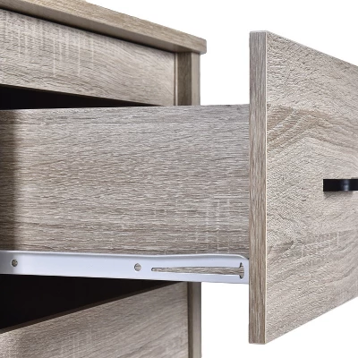 Modern 3-Drawer Dresser Chest Wooden Dresser Tower-Christopher Knight Home 9 Modern 3-Drawer Dresser Chest Wooden Dresser Tower-Christopher Knight Home - Image 9