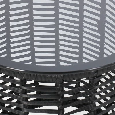Boynton Wicker Side Table - Christopher Knight Home 3 Boynton Wicker Side Table - Christopher Knight Home - Image 3