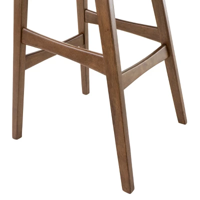 30" Moria Barstool (Set Of 2) - Christopher Knight Home 3 30" Moria Barstool (Set Of 2) - Christopher Knight Home - Image 3