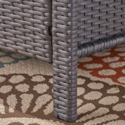 St. Lucia Wicker Loveseat - Gray - Christopher Knight Home 8 St. Lucia Wicker Loveseat - Gray - Christopher Knight Home -FurniVerse Store GUEST 59a515a5 54a7 44e8 9d73 9865cc85bbd8