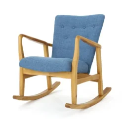 Callum Mid-Century Fabric Rocker - Christopher Knight Home -FurniVerse Store GUEST 5a629bf3 a8b0 42db 8e4f bf2b2f4734c1