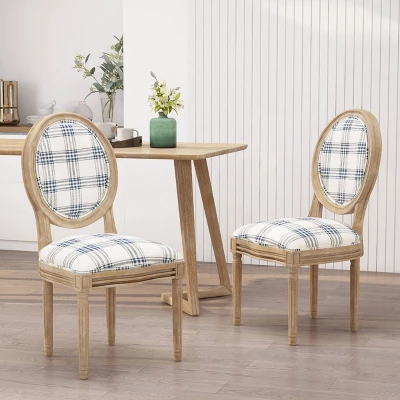 Set Of 2 Phinnaeus French Country Fabric Dining Chairs - Christopher Knight Home 1 Set Of 2 Phinnaeus French Country Fabric Dining Chairs - Christopher Knight Home