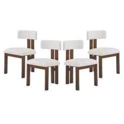 Christopher Knight Home Layla Iron Frame Upholstered Dining Chairs (Set Of 4) -FurniVerse Store GUEST 5cdc8e4f e62c 43fd aad9 df8c5129f135