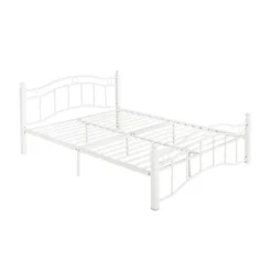 Queen Bouvardia Modern Contemporary Iron Bed - Christopher Knight Home -FurniVerse Store GUEST 5d08f4d2 241b 4f9b 900a 867fc471eb54