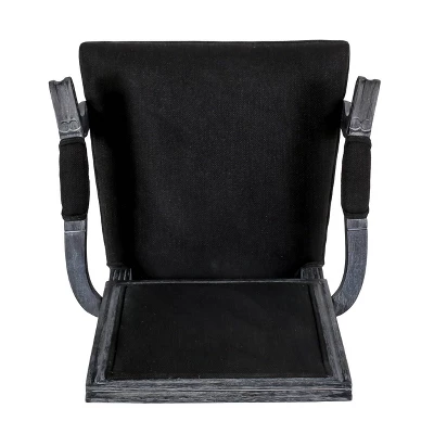 5pc Maria French Country Wood Expandable Dining Set Gray/Black - Christopher Knight Home 8 5pc Maria French Country Wood Expandable Dining Set Gray/Black - Christopher Knight Home - Image 8