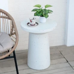 Christopher Knight Home Nikolai Outdoor Handcrafted Lightweight Concrete Side Table 11 Christopher Knight Home Nikolai Outdoor Handcrafted Lightweight Concrete Side Table -FurniVerse Store GUEST 5ee381ea 5548 4dd0 83c0 1e9adc861c93