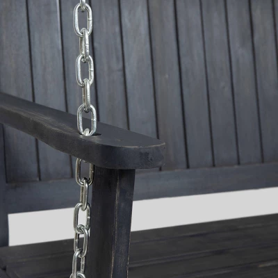 Tambora Acacia Wood Patio Porch Swing - Christopher Knight Home 3 Tambora Acacia Wood Patio Porch Swing - Christopher Knight Home - Image 3