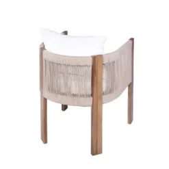 Christopher Knight Home Chase 7 Piece Outdoor Rope Weave Acacia Wood Dining Set With Cushions -FurniVerse Store GUEST 5facd828 b943 4a7b 985c 40921979cf08