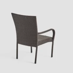 7pc Walker Acacia & Wicker Patio Dining Set Teak - Christopher Knight Home 8 7pc Walker Acacia & Wicker Patio Dining Set Teak - Christopher Knight Home -FurniVerse Store GUEST 615d3a35 8366 43ee a2fe ae343d8d73f6