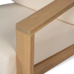 Christopher Knight Home Bennion Modern Acacia Wood Outdoor Accent Chair With Deep Seating -FurniVerse Store GUEST 6237f46c 6745 402e b71f d4b46d9676a6