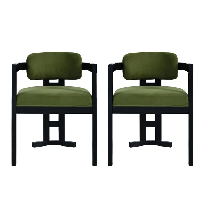 Christopher Knight Home Luna Modern Rubber Wood Upholstered Dining Chair(Set Of 2) 9 Christopher Knight Home Luna Modern Rubber Wood Upholstered Dining Chair(Set Of 2) - Image 9
