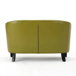 Justine Faux Leather Loveseat - Christopher Knight Home -FurniVerse Store GUEST 65d12ed1 1ab3 47ba 841b 0f0b754de34e