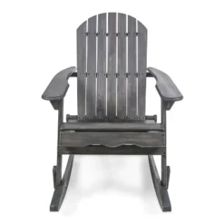 Christopher Knight Home Cartagena Outdoor Acacia Wood Adirondack Rocking Chair