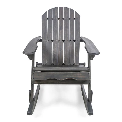 Christopher Knight Home Cartagena Outdoor Acacia Wood Adirondack Rocking Chair 1 Christopher Knight Home Cartagena Outdoor Acacia Wood Adirondack Rocking Chair