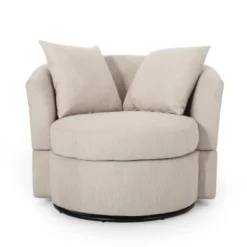 Smyrna Contemporary Upholstered Swivel Club Chair - Christopher Knight Home 18 Smyrna Contemporary Upholstered Swivel Club Chair - Christopher Knight Home -FurniVerse Store GUEST 66c8e5ef c4eb 4c64 aff4 7bfdc243a331