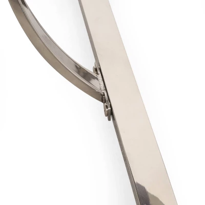 Pearsall Modern Channel Stitch Chaise Lounge Cognac Brown/Silver - Christopher Knight Home 2 Pearsall Modern Channel Stitch Chaise Lounge Cognac Brown/Silver - Christopher Knight Home - Image 2