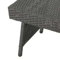 Christopher Knight Home 2pc Salem Outdoor Folding Side Table Wicker Gray -FurniVerse Store GUEST 694bd759 3614 42e7 aec5 1f9863fe01a7