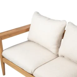 Christopher Knight Home Kara 61" Outdoor Acacia Wood Loveseat With Water-Resistant Cushions And Slat Open Back 15 Christopher Knight Home Kara 61" Outdoor Acacia Wood Loveseat With Water-Resistant Cushions And Slat Open Back -FurniVerse Store GUEST 695e1095 968c 4654 9e33 62882b12d0fc
