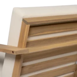 Christopher Knight Home Bennion Modern Acacia Wood Outdoor Accent Chair With Deep Seating -FurniVerse Store GUEST 69b5fc0f ef04 42de 8ac4 9a8a41cfad8f