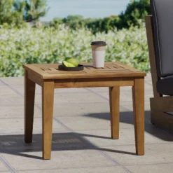 Christopher Knight Home Hampton Outdoor Acacia Wood Side Table -FurniVerse Store GUEST 6a8f9fef 5c4a 44be a3e6 791fcfc22977