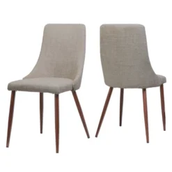 Set Of 2 Sabina Mid Century Dining Chair - Christopher Knight Home -FurniVerse Store GUEST 6ac895f5 2ef6 4331 ae13 eddc09d2ab19