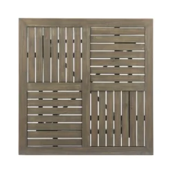 Christopher Knight Home Jacobson Outdoor Acacia Wood Square Dining Table With Slatted Design -FurniVerse Store GUEST 6ae3bfd2 d8e6 4f61 8c7b 4b170a215306