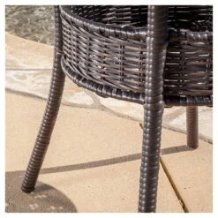 Littleton 3-Piece Wicker Patio Bistro Seating Set - Brown - Christopher Knight Home -FurniVerse Store GUEST 6af7e9d7 3ca4 4d21 9755 13f69129c6aa