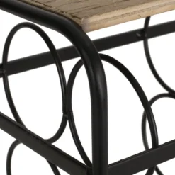 Rauser Modern Industrial 6 Bottle Tabletop Wine Rack Natural/Black - Christopher Knight Home 12 Rauser Modern Industrial 6 Bottle Tabletop Wine Rack Natural/Black - Christopher Knight Home -FurniVerse Store GUEST 6cbbabf6 9901 4ff6 829a 0b2f36945761