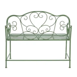 Christopher Knight Home Clay 41" Modern Outdoor Iron Garden Bench With Floral Design -FurniVerse Store GUEST 7288f1d2 91d1 43a4 af0b c6baa8abeced