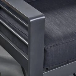 Cape Coral 3pc Aluminum And Rectangular MGO Fire Table Set - Gray - Christopher Knight Home -FurniVerse Store GUEST 72ecebad 15e0 4d3f a4f5 462824646a9b