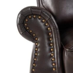 Torreon Faux Leather Recliner Club Chair Dark Brown - Christopher Knight Home -FurniVerse Store GUEST 72f5b1f0 ff9a 4d0a 80d7 c64820de72ec