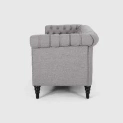 Barneyville Traditional Chesterfield Sofa Gray - Christopher Knight Home 8 Barneyville Traditional Chesterfield Sofa Gray - Christopher Knight Home -FurniVerse Store GUEST 73b09204 7538 40d4 8055 26c32d8bd50d