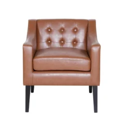 Deanna Contemporary Faux Leather Tufted Accent Chair - Christopher Knight Home 18 Deanna Contemporary Faux Leather Tufted Accent Chair - Christopher Knight Home -FurniVerse Store GUEST 74ed4aa2 0abd 4b15 a704 84571fd19b9f