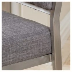 Set Of 2 Qyto 30" Fabric Barstool Light Gray - Christopher Knight Home -FurniVerse Store GUEST 760c7c08 7018 4d67 b3a4 27cfc8c713c4